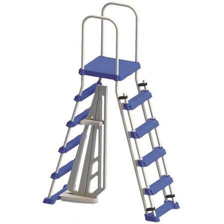International Leisure International Leisure 87952LSL Swimline A-Frame Ladder with Safety 87952LSL
